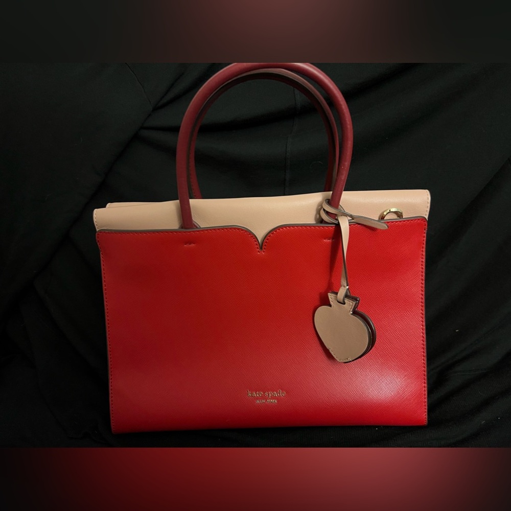 Kate Spade Madison Colorblock Saffiano Leather Medium Satchel